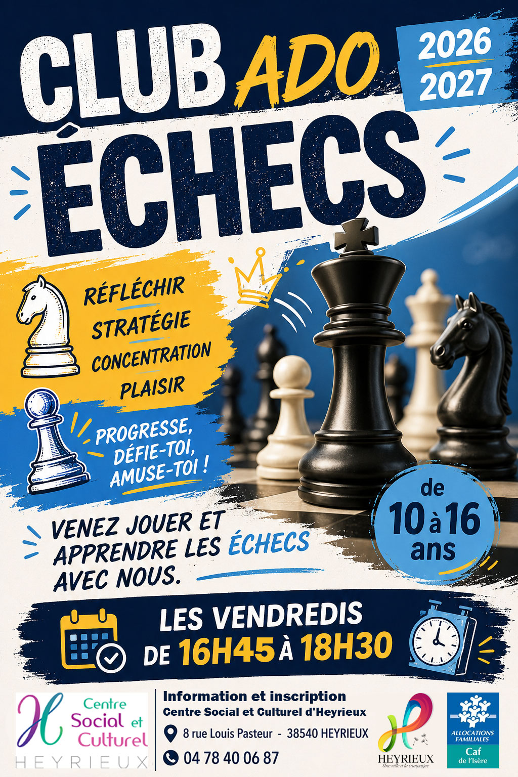 Affiche du Club ado