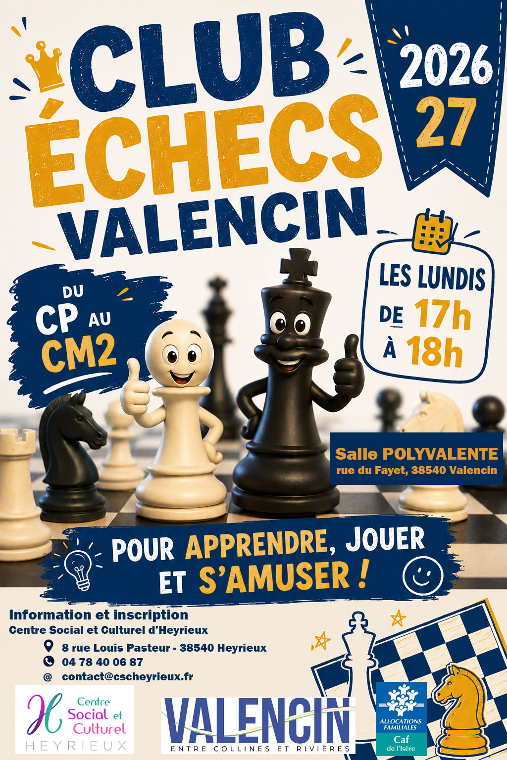 Affiche du Club ado